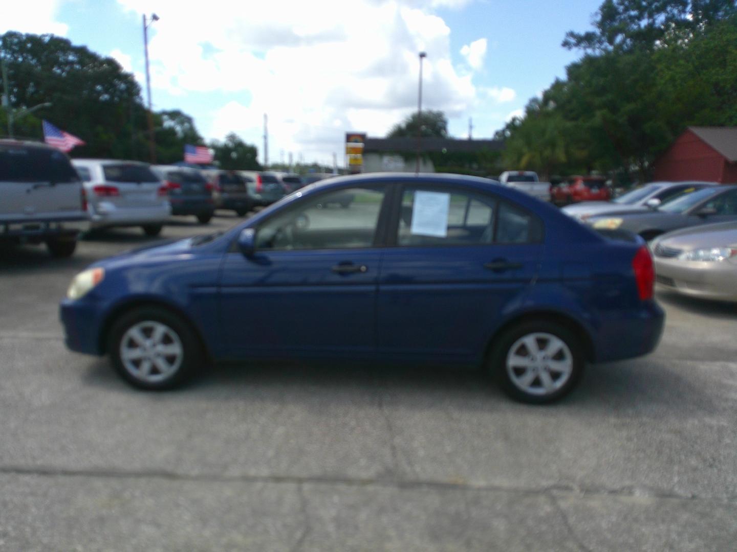 2010 BLUE HYUNDAI ACCENT GLS (KMHCN4AC6AU) , located at 10405 Abercorn Street, Savannah, GA, 31419, (912) 921-8965, 31.988262, -81.131760 - Photo#1